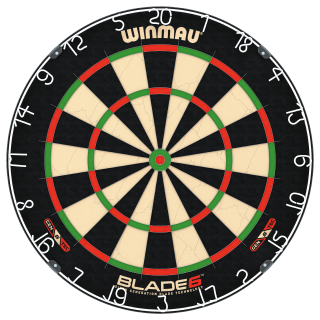 Winmau Dartscheibe Dartboard Bristle Board Blade 6