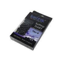 Keltik Softdart Spitzen Tips Key-S 100 Stück schwarz