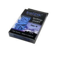 Keltik Softdart Spitzen Tips Key-S 100 Stück blau