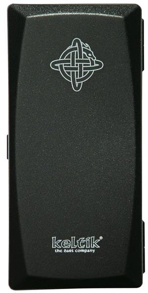Keltik Dart Box Kunststoff schwarz