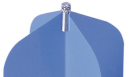 Keltik Dart Flight Protector Flyprotectoren silber