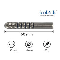 Steeldart Steel Dart Pfeile Keltik The Lance 80% Tungsten 22 g