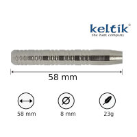 Steeldart Steel Dart Pfeile Keltik Karadoc 23 g