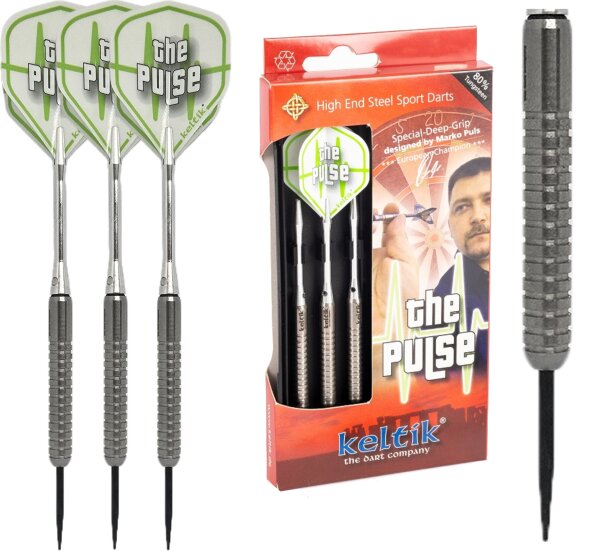 Steeldart Steel Dart Pfeile Keltik The Pulse Caliber 80% Tungsten in 21g + 23g