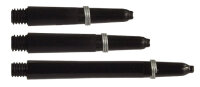 Keltik Dart Shafts Nobby schwarz mit Ring