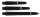 Keltik Dart Shafts Nobby schwarz mit Ring