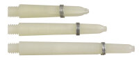 Keltik Dart Shafts Nobby weiss mit Ring