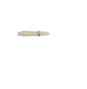 Keltik Dart Shafts Nobby weiss mit Ring extra short