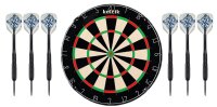 Keltik Ravencore Dartboard Set mit 2 Satz Steeldarts