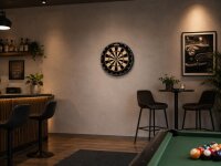 Keltik Ravencore Dartboard Set mit 2 Satz Steeldarts