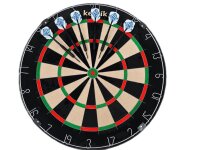 Keltik Ravencore Dartboard Set mit 2 Satz Steeldarts