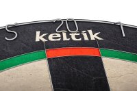 Keltik Ravencore Dartboard Set mit Surround und Steeldarts