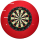 Keltik Ravencore Dartboard Set mit Surround und Steeldarts