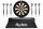 Keltik Steeldart Set mit Dartboard, Pfeilen und Dartmatte