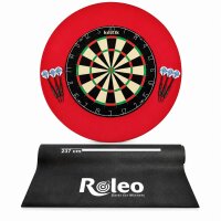Keltik Steeldart Komplettset mit Board, Pfeilen, Ring...