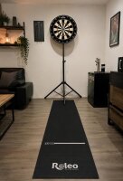 Keltik Steeldart Set mit Dartboard, Ständer und Dartmatte