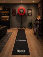 Keltik Dart Komplettset: Profi Dartboard, Pfeile, Matte, Ring & Ständer