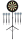 Keltik Steeldart Set mit Dartboard, 2 Dartsets und Ständer