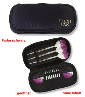 Darttasche Flexi Pak schwarz